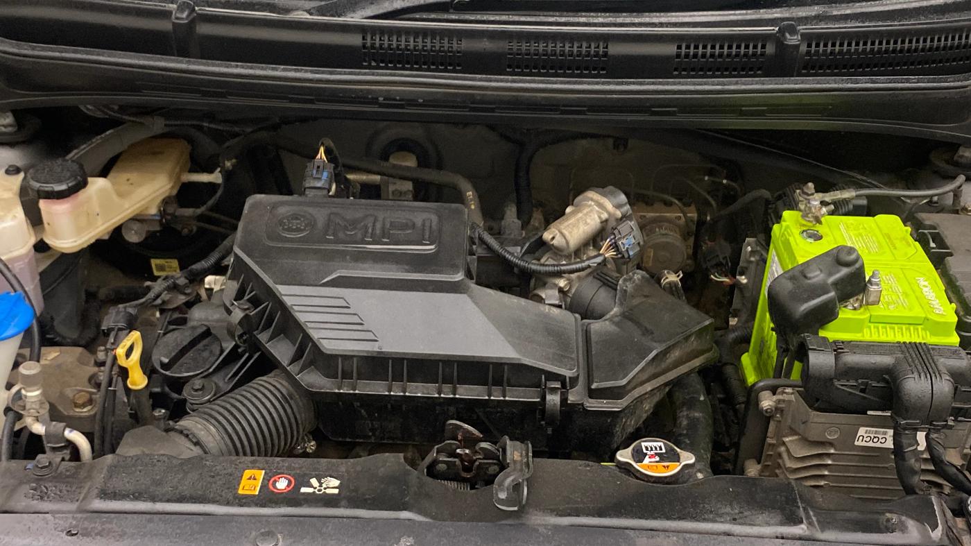 2021 Hyundai NEW SANTRO SPORTZ AMT, Petrol, Automatic, 28,458 km, Engine View