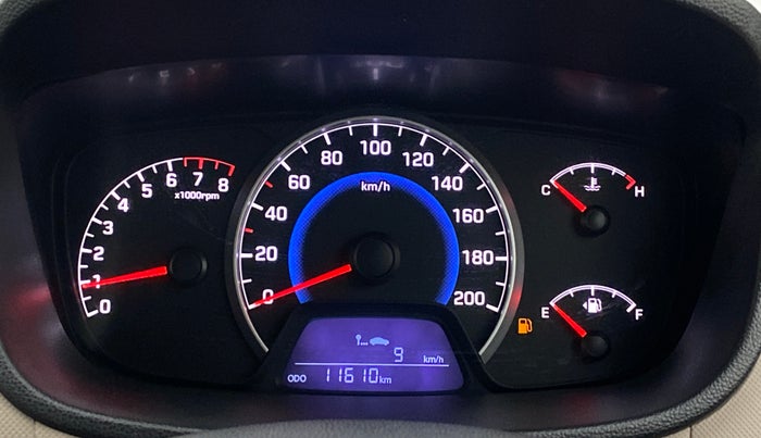 2016 Hyundai Grand i10 MAGNA 1.2 KAPPA VTVT, Petrol, Manual, 11,610 km, Odometer Image