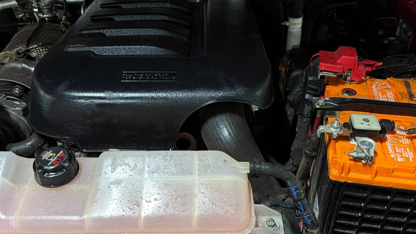 2023 Mahindra Thar LX D 4WD AT CONVERTIBLE, Diesel, Automatic, 46,046 km, Engine View - Left