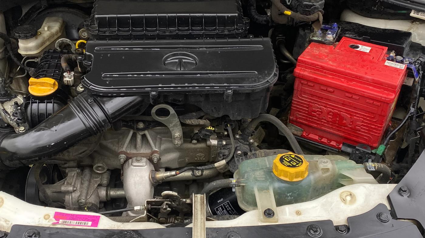 2022 Tata TIGOR XZ PLUS PETROL, Petrol, Manual, 82,276 km, Engine View - Left
