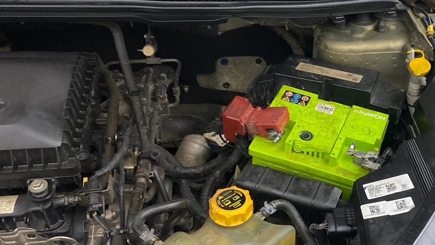 2022 Tata NEXON XZA PLUS KAZIRANGA PETROL, Petrol, Automatic, 98,852 km, Engine View - Left