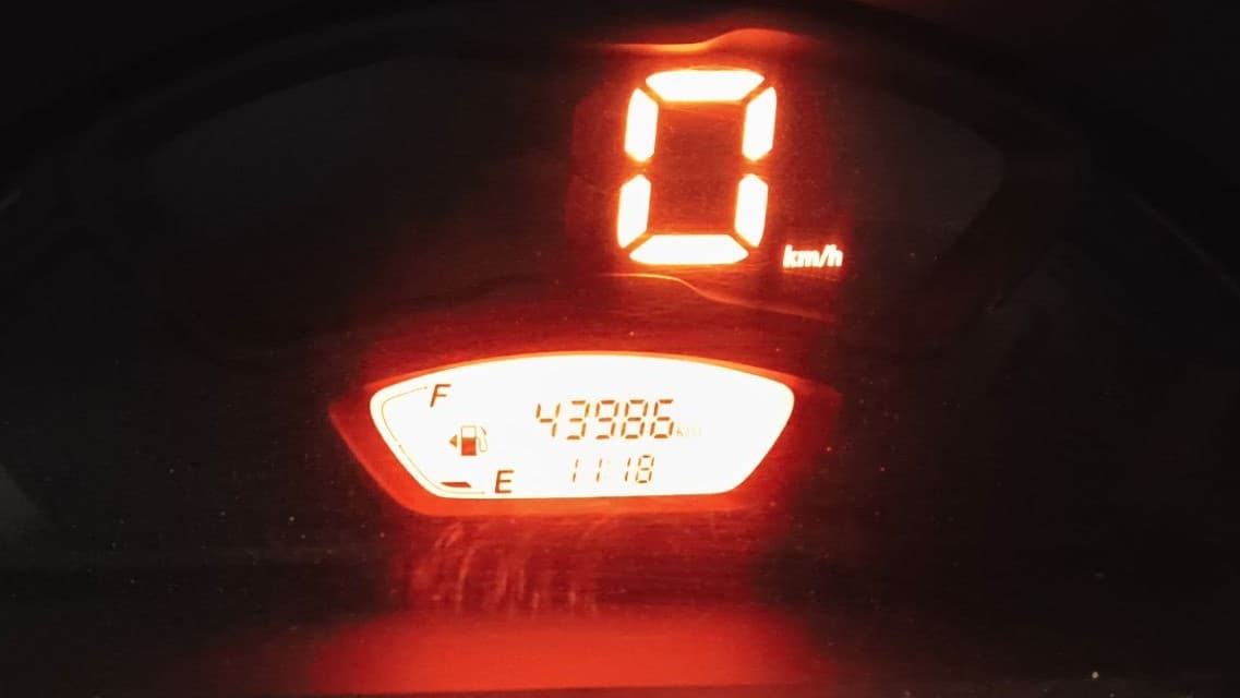 2022 Maruti Alto K10 VXI, Petrol, Manual, 43,986 km, Odometer Image