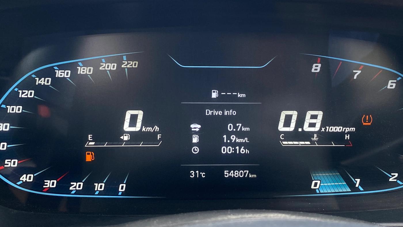 2021 Hyundai NEW I20 ASTA 1.2 MT, Petrol, Manual, 54,806 km, Odometer Image