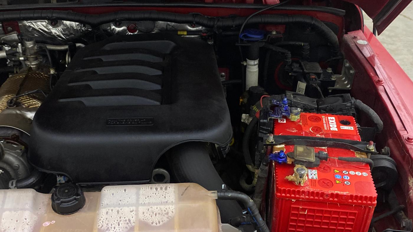 2022 Mahindra Thar LX HARD TOP 4WD MT, Diesel, Manual, 49,589 km, Engine View - Left