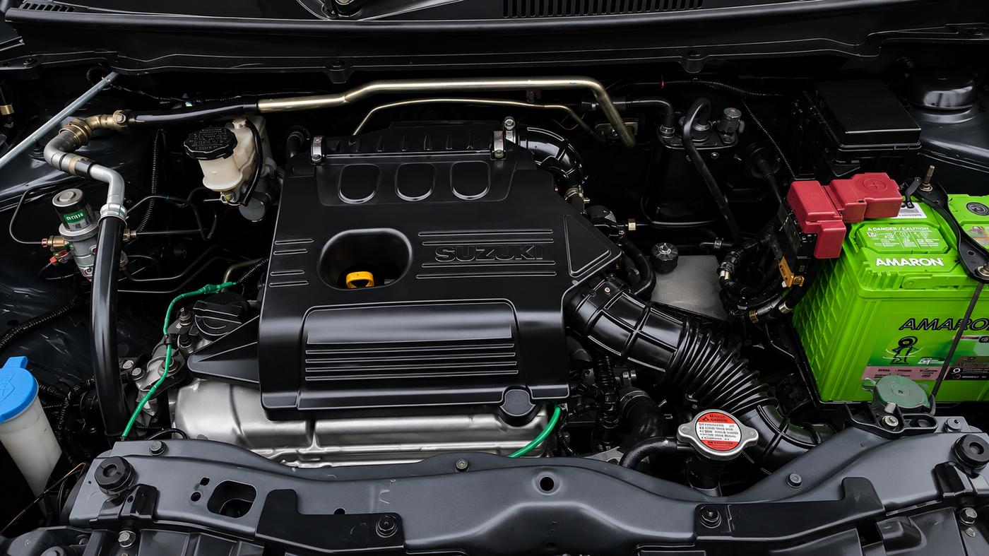 2016 Maruti Celerio ZXI AMT, Petrol, Automatic, 28,140 km, Engine View