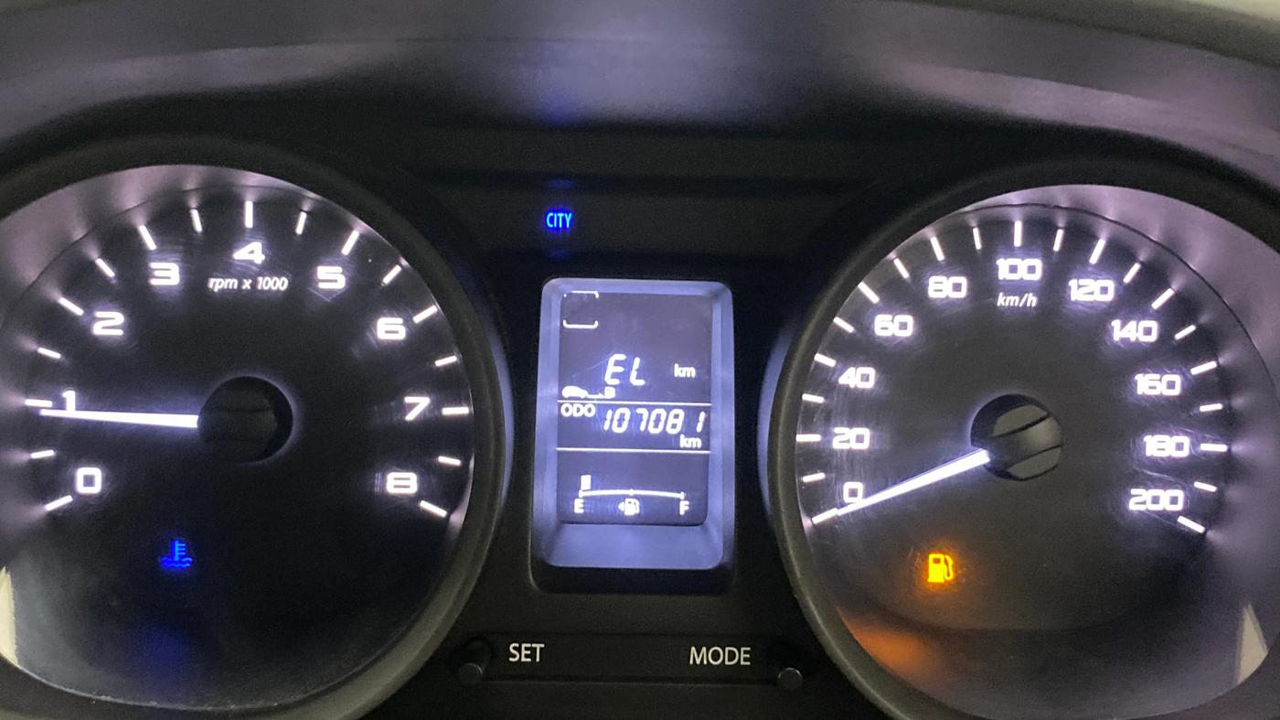2017 Tata Tiago XM PETROL, Petrol, Manual, 1,07,041 km, Odometer Image