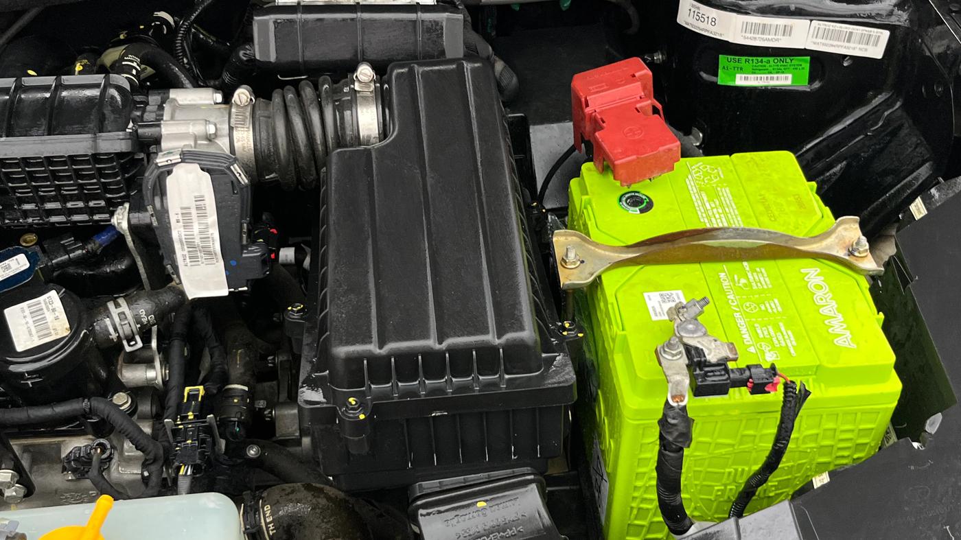 2024 Tata ALTROZ XZA Plus (S) Lux Dark Edition, Petrol, Automatic, 23,295 km, Engine View - Left