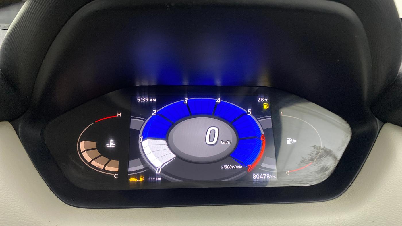 2022 Nissan MAGNITE XV MT, Petrol, Manual, 80,477 km, Odometer Image