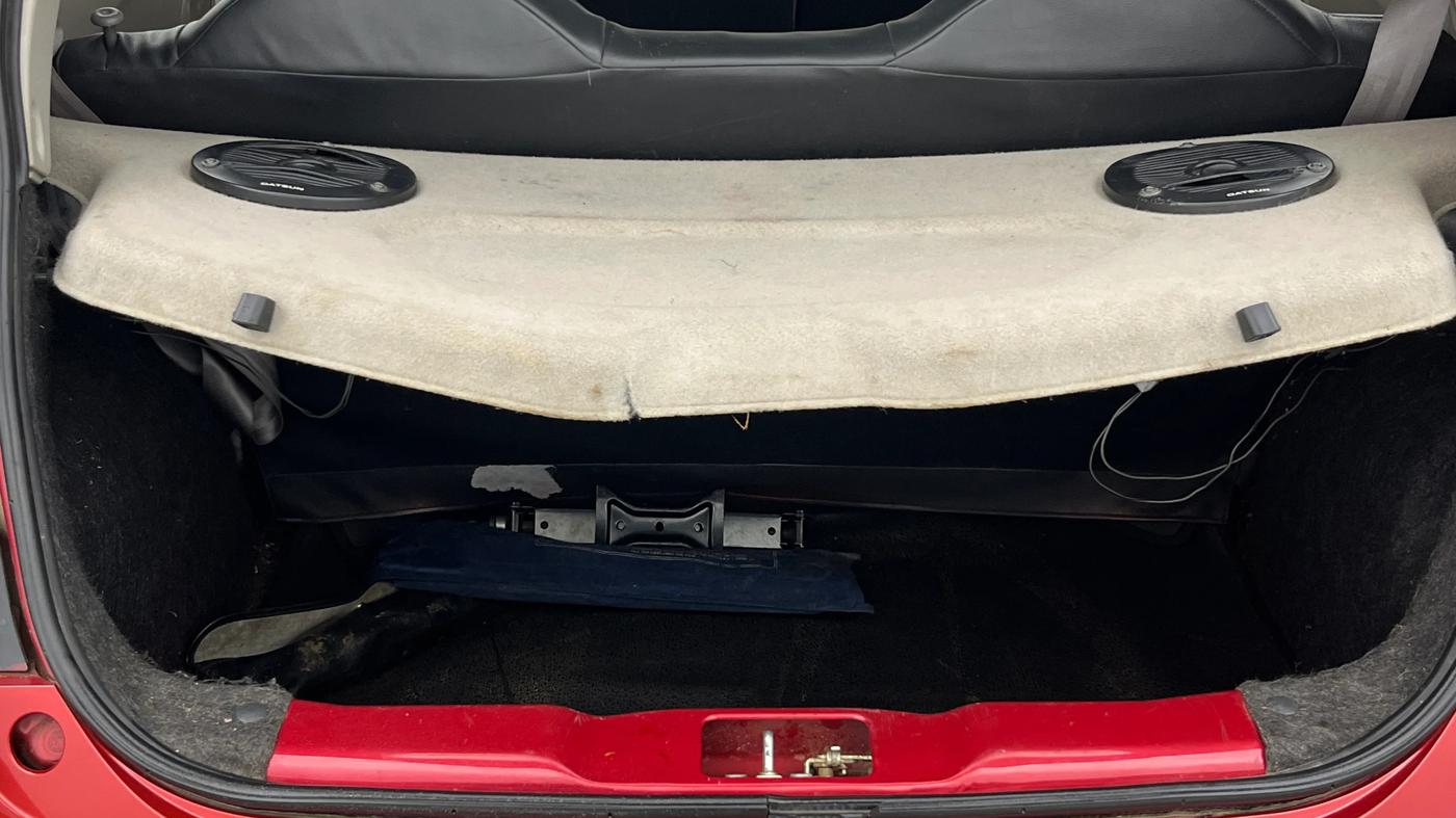 2014 Datsun Go T, Petrol, Manual, 73,041 km, Boot Inside