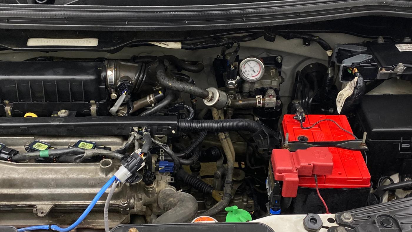 2021 Maruti New Wagon-R LXI CNG 1.0, CNG, Manual, 94,927 km, Engine View - Left