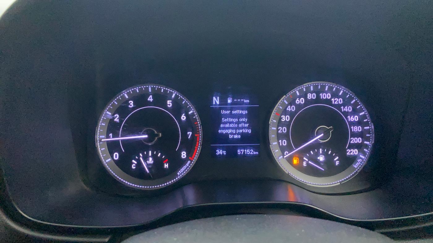 2022 Hyundai VENUE SX 1.0 TURBO IMT, Petrol, Manual, 57,143 km, Odometer Image