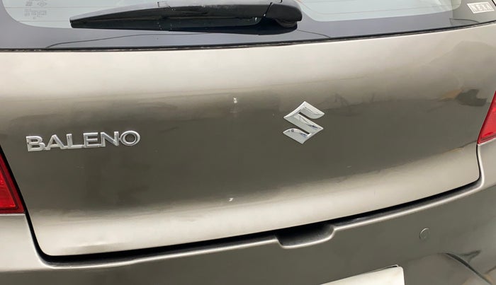 2019 Maruti Baleno DELTA PETROL 1.2, Petrol, Manual, 97,494 km, Dicky (Boot door) - Minor scratches