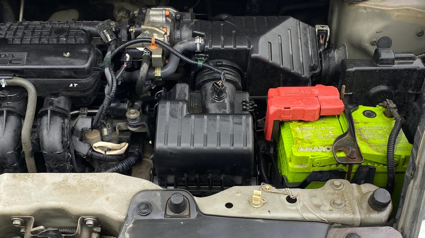2014 Honda Brio VX AT, Petrol, Automatic, 48,502 km, Engine View - Left