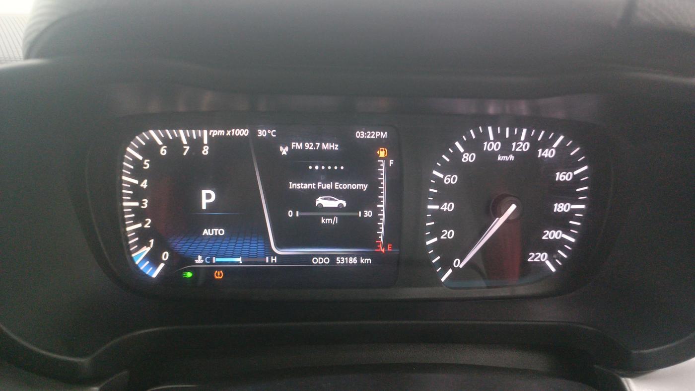 2022 Tata ALTROZ XZA PLUS, Petrol, Automatic, 53,183 km, Odometer Image