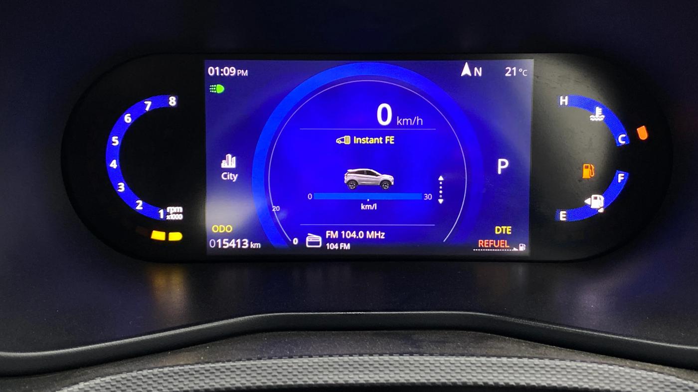 2024 Tata NEXON CREATIVE+ DCA 1.2 PETROL, Petrol, Automatic, 15,413 km, Odometer Image