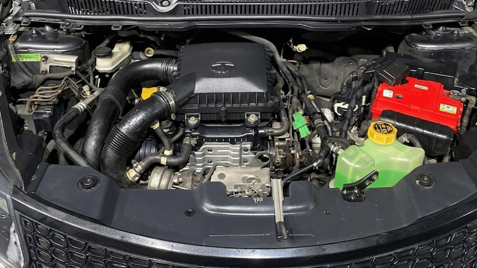2018 Tata NEXON XZA PLUS PETROL DUAL TONE, Petrol, Automatic, 58,401 km, Engine View