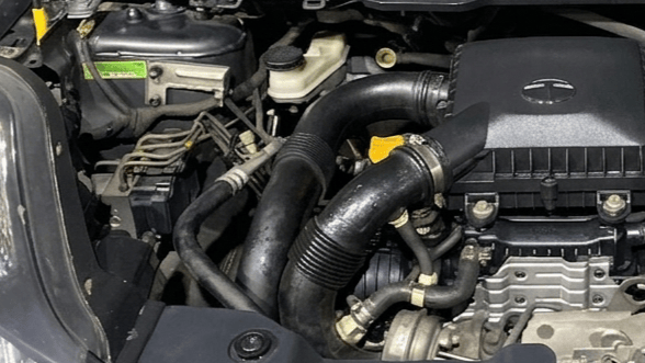 2018 Tata NEXON XZA PLUS PETROL DUAL TONE, Petrol, Automatic, 58,401 km, Engine View - Right