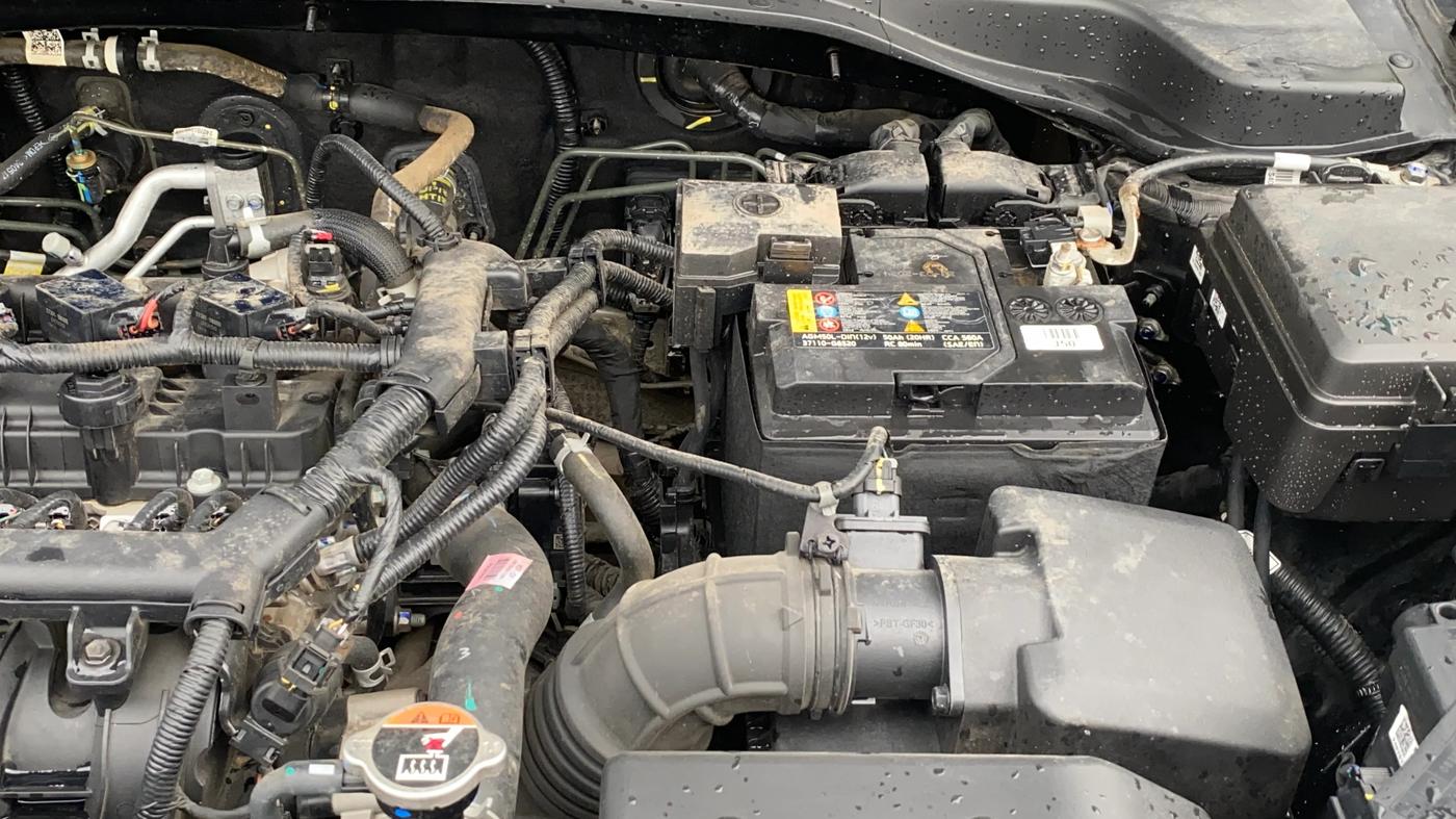 2024 KIA SONET HTK (O) 1.2 Petrol MT, Petrol, Manual, 1,862 km, Engine View - Left