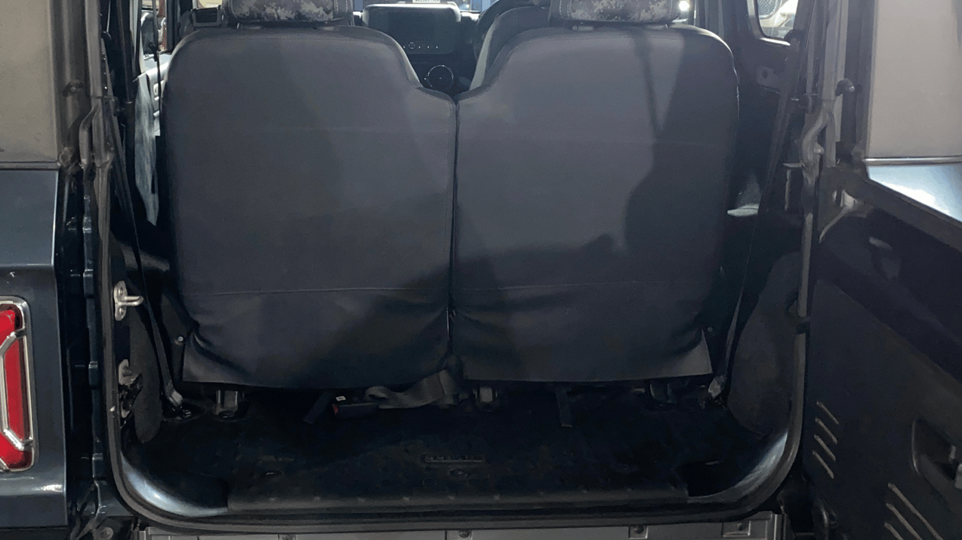 2021 Mahindra Thar LX HT PETROL 4WD MT, Petrol, Manual, 8,520 km, Boot Inside