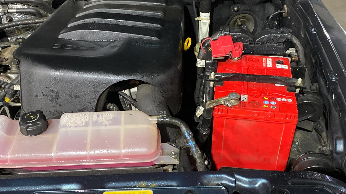 2021 Mahindra Thar LX HT PETROL 4WD MT, Petrol, Manual, 8,520 km, Engine View - Left