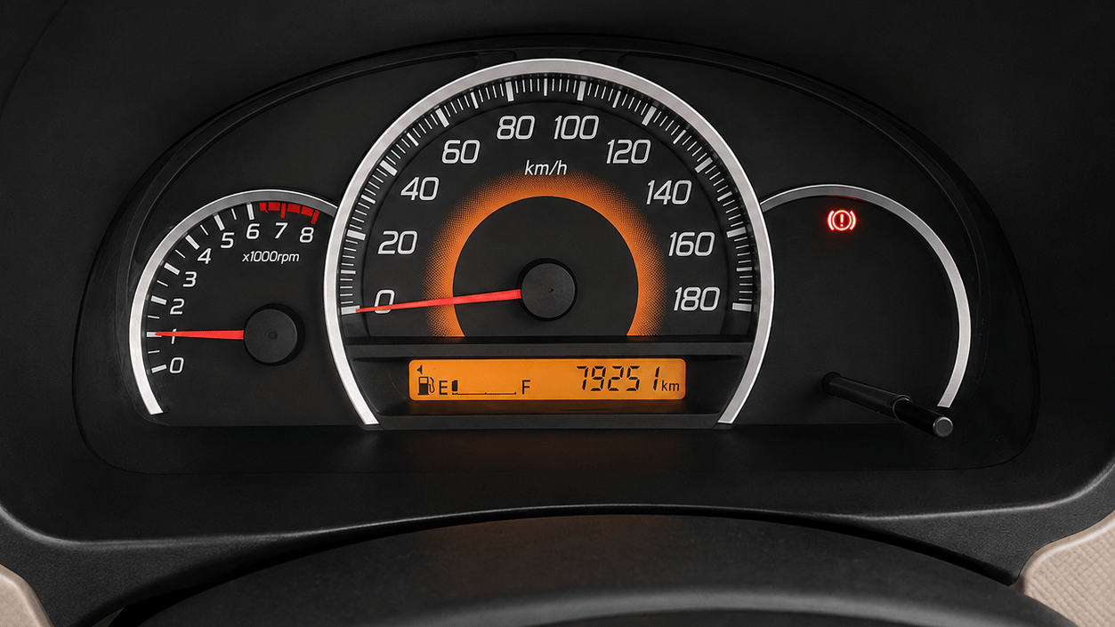 2016 Maruti Wagon R 1.0 VXI, CNG, Manual, 79,251 km, Odometer Image