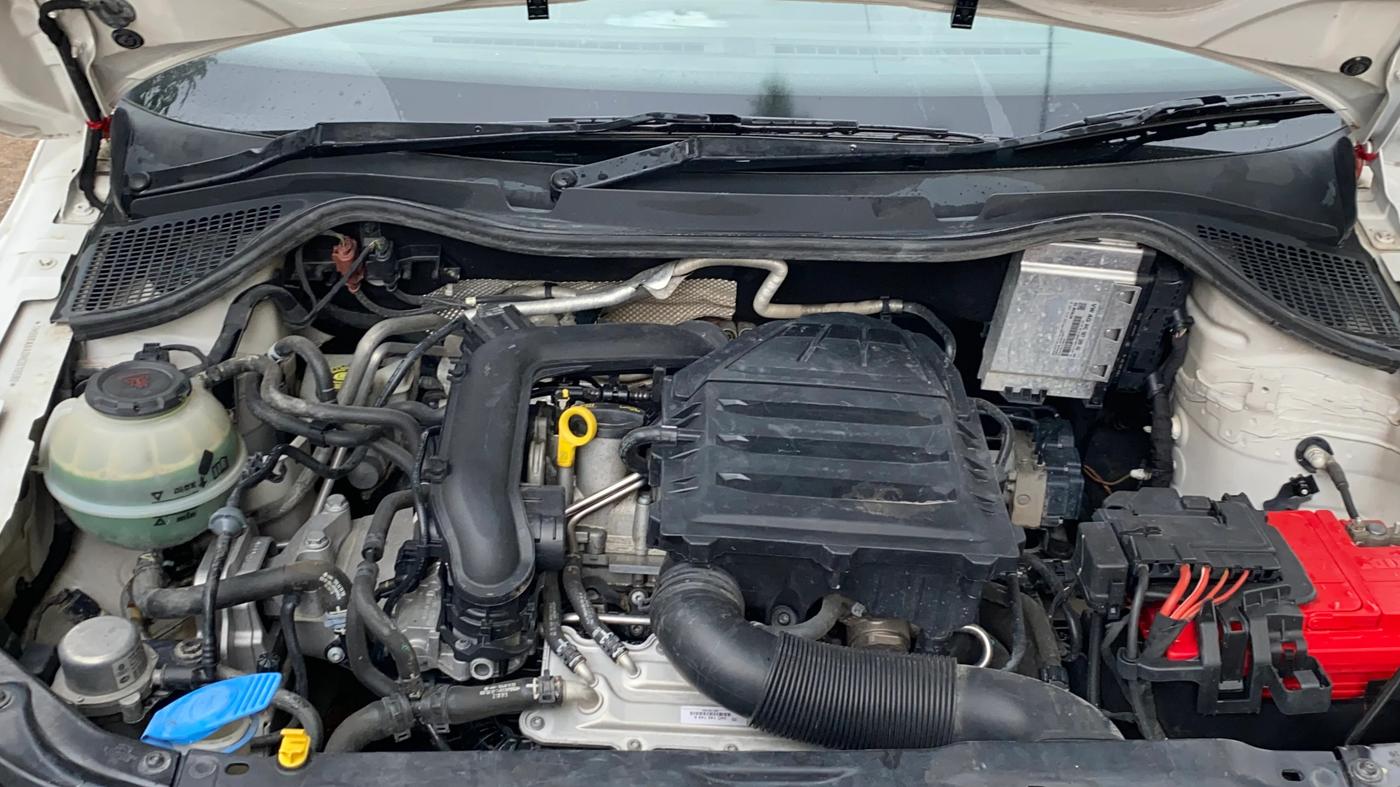 2021 Skoda Rapid STYLE TSI, Petrol, Manual, 1,00,116 km, Engine View