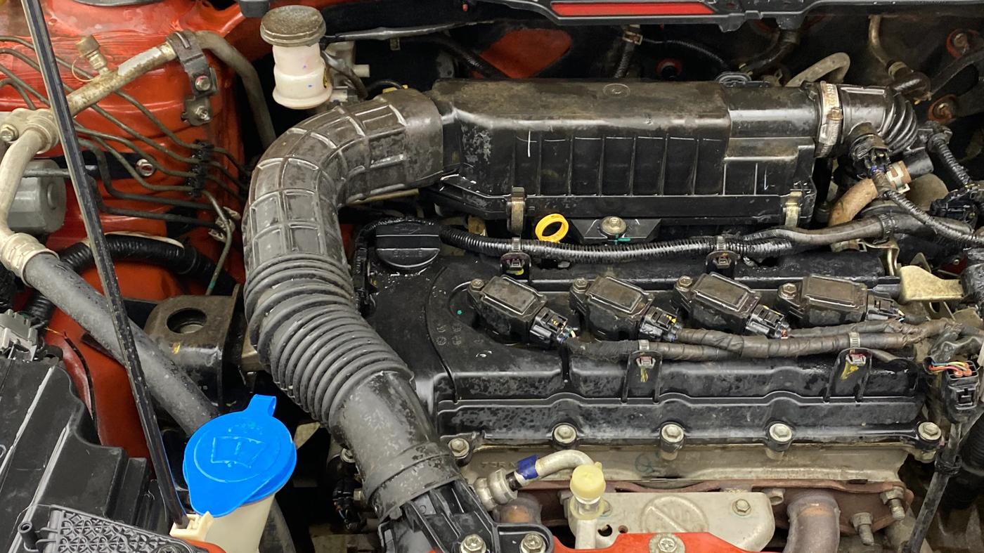 2021 Maruti Vitara Brezza VXI AT SHVS, Petrol, Automatic, 65,953 km, Engine View - Right