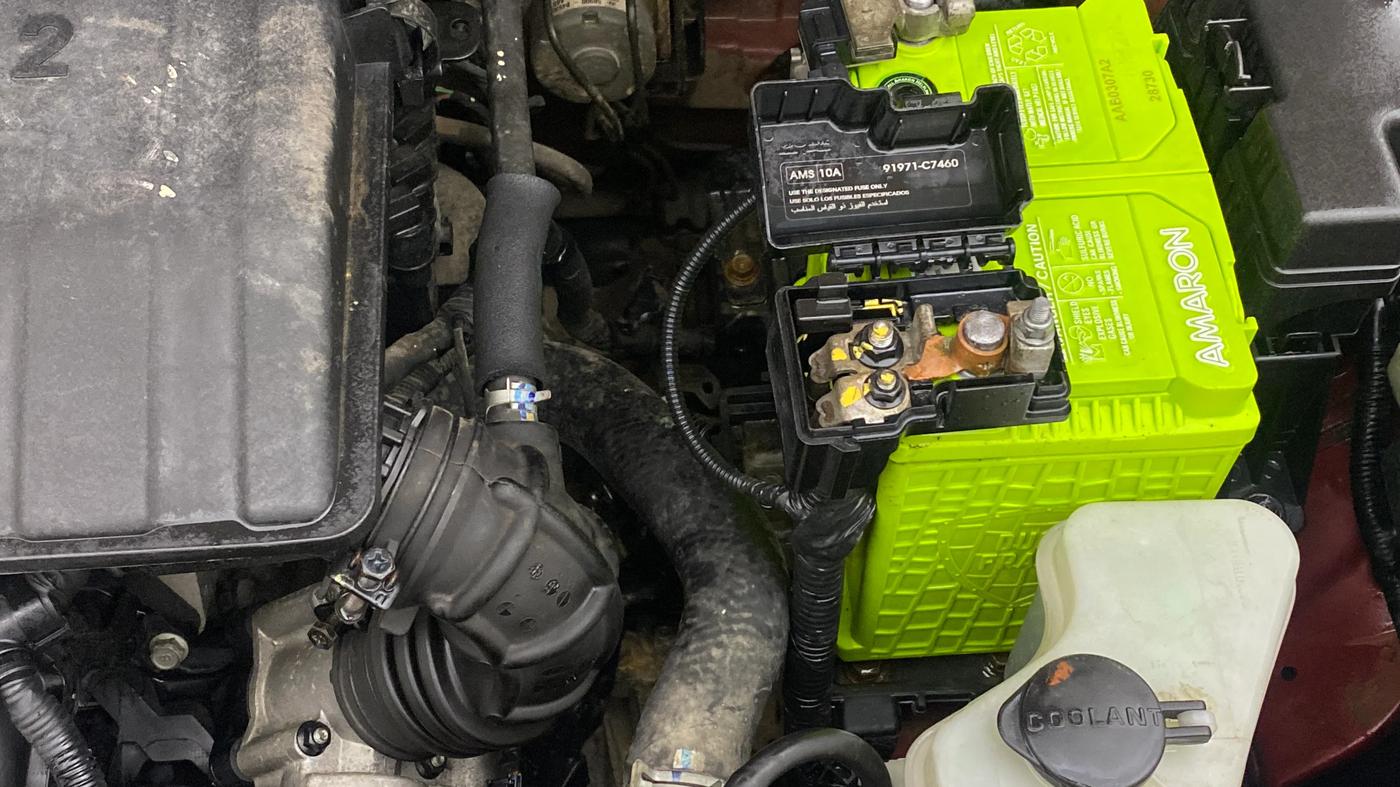 2018 Hyundai Grand i10 ASTA 1.2 KAPPA VTVT, Petrol, Manual, 75,137 km, Engine View - Left