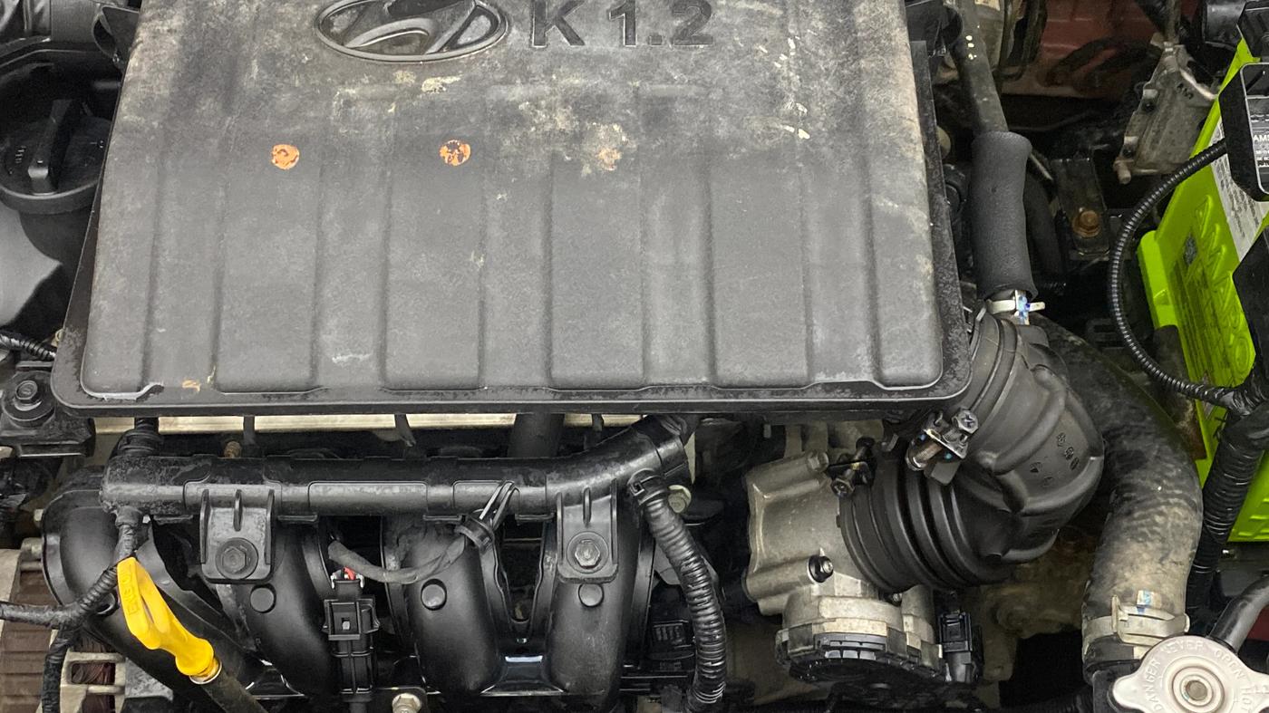 2018 Hyundai Grand i10 ASTA 1.2 KAPPA VTVT, Petrol, Manual, 75,137 km, Engine View