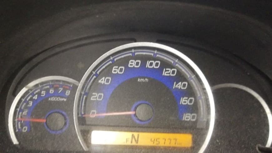2018 Maruti Wagon R 1.0 VXI AMT, Petrol, Automatic, 45,777 km, Odometer Image
