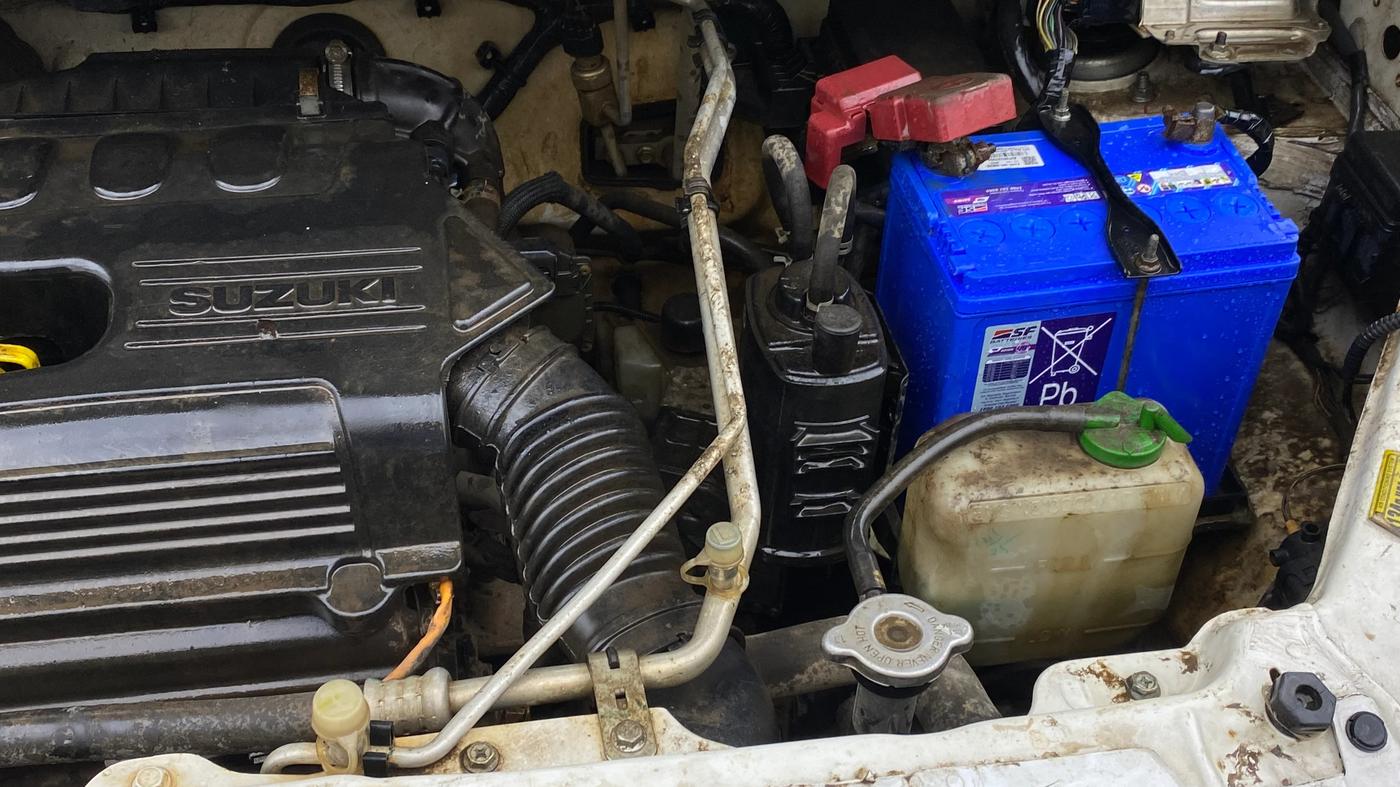2018 Maruti Wagon R 1.0 VXI AMT, Petrol, Automatic, 45,777 km, Engine View - Left