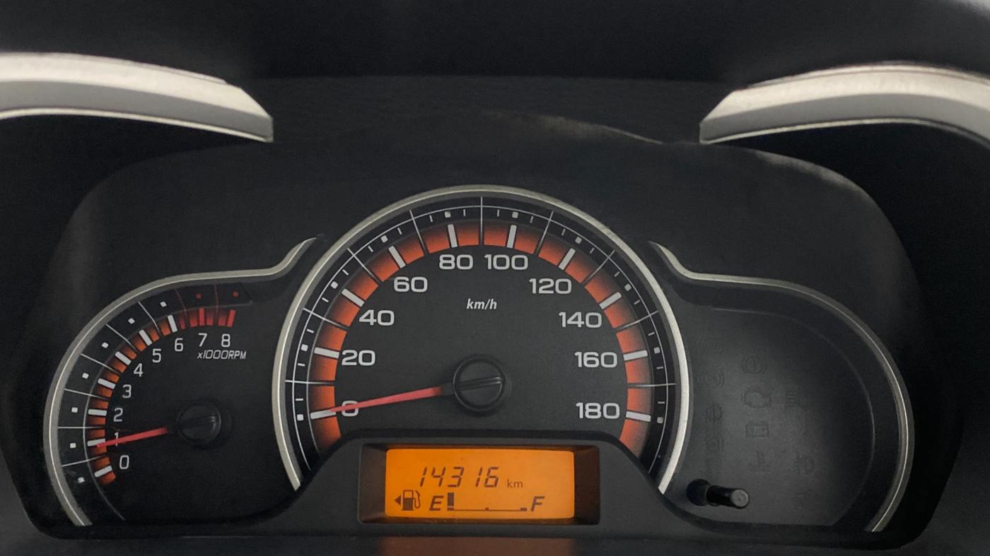 2016 Maruti Alto K10 VXI, Petrol, Manual, 14,288 km, Odometer Image