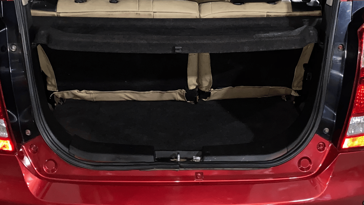 2013 Maruti Wagon R 1.0 VXI, Petrol, Manual, 46,015 km, Boot Inside