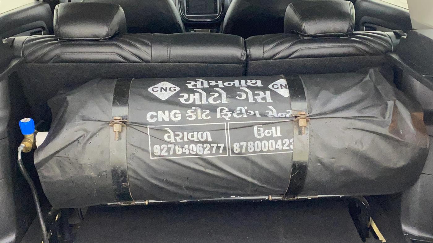 2021 Maruti Vitara Brezza ZXI, CNG, Manual, 60,120 km, Boot Inside