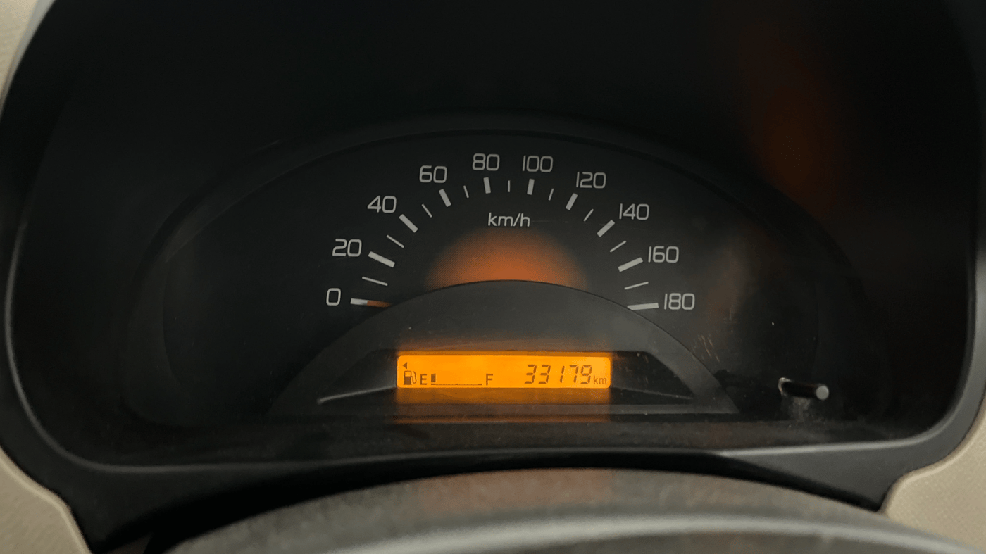 2017 Maruti Wagon R 1.0 LXI, Petrol, Manual, 33,179 km, Odometer Image