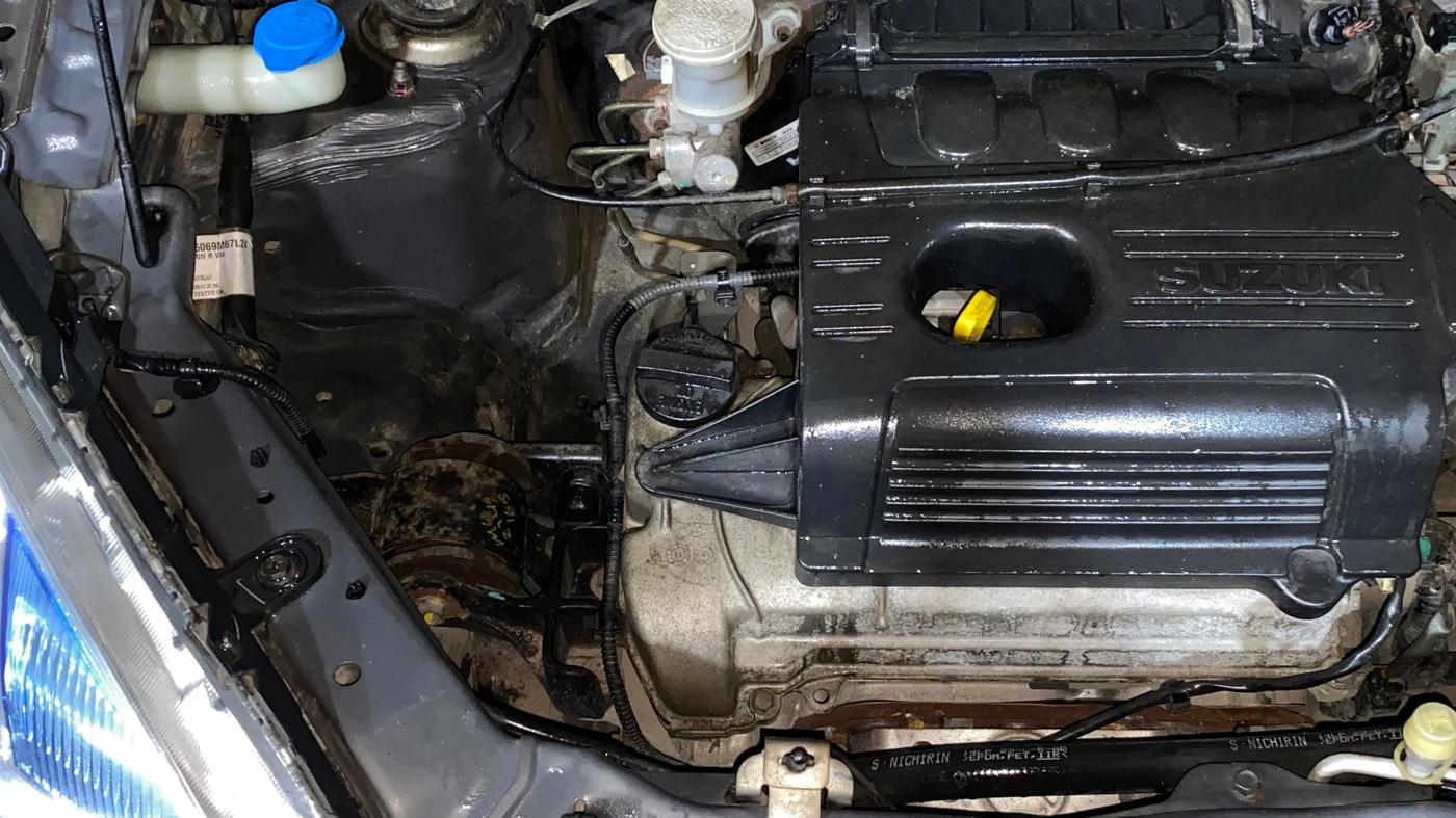 2014 Maruti Wagon R 1.0 VXI, Petrol, Manual, 24,927 km, Engine View - Right
