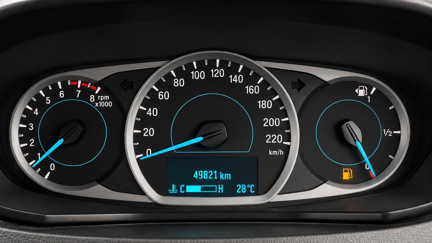 2019 Ford New Figo TITANIUM BLU 1.2 PETROL, Petrol, Manual, 49,808 km, Odometer Image