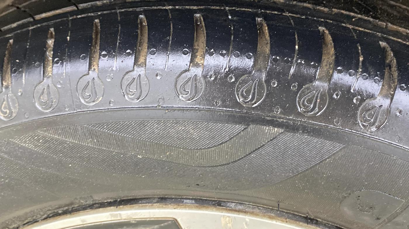 2021 Tata Tiago XE PETROL, Petrol, Manual, 56,201 km, Left Rear Tyre Tread