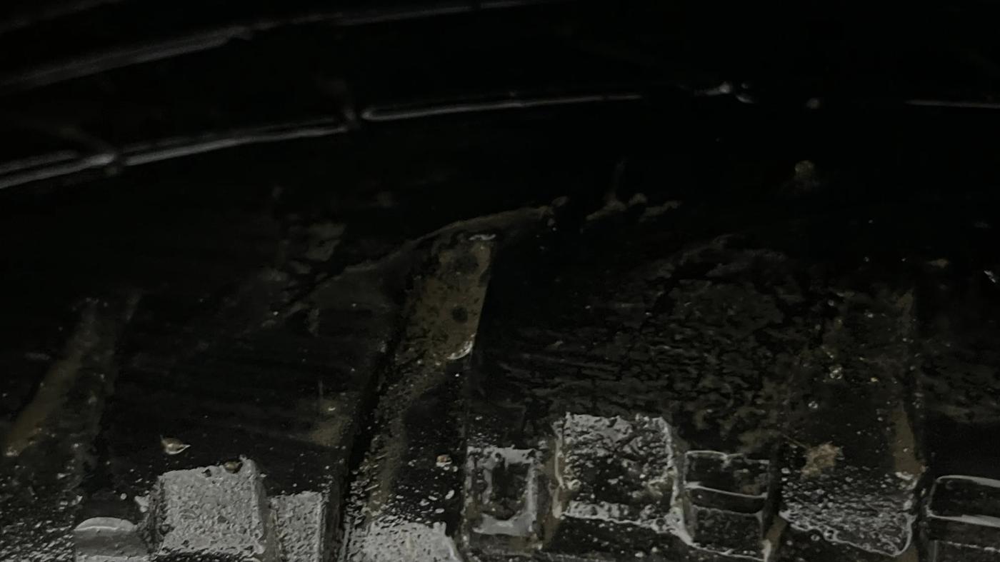 2023 Tata Harrier XZ PLUS 2.0L DUAL TONE, Diesel, Manual, 1,12,783 km, Left Rear Tyre Tread