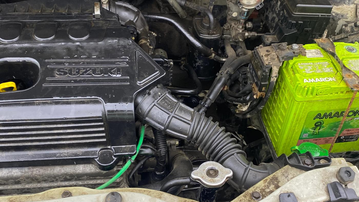 2014 Maruti Celerio VXI CNG, CNG, Manual, 1,17,536 km, Engine View - Left