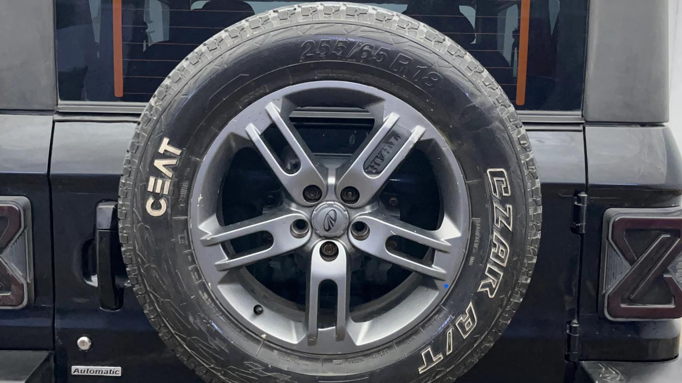 2022 Mahindra Thar LX PETROL HT 4WD AT, Petrol, Automatic, 47,201 km, Spare Tyre