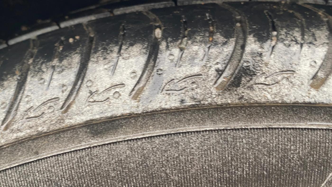2020 Maruti Baleno SIGMA PETROL 1.2, Petrol, Manual, 80,695 km, Left Rear Tyre Tread