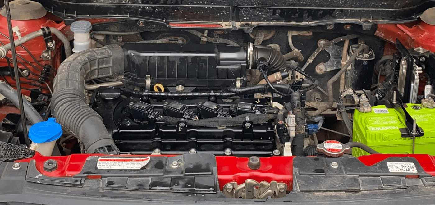 2021 Maruti Vitara Brezza VXI, Petrol, Manual, 52,341 km, Engine View