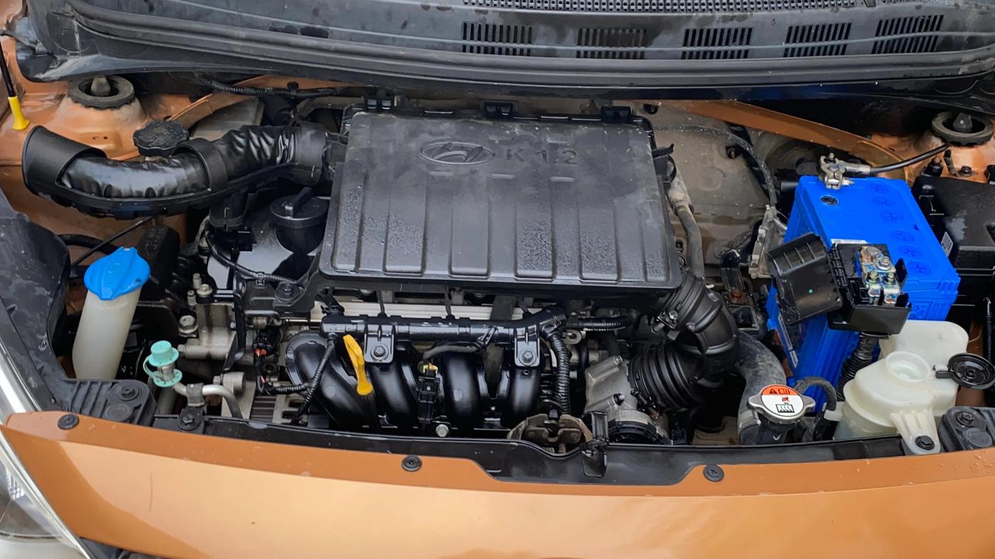 2016 Hyundai Grand i10 SPORTZ 1.2 KAPPA VTVT, Petrol, Manual, 39,920 km, Engine View