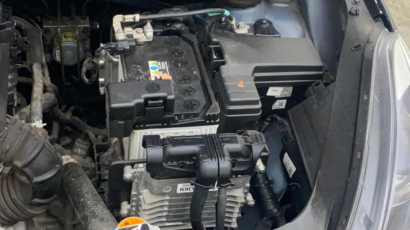 2021 Hyundai GRAND I10 NIOS SPORTZ AMT 1.2 KAPPA VTVT, Petrol, Automatic, 10,791 km, Engine View - Left