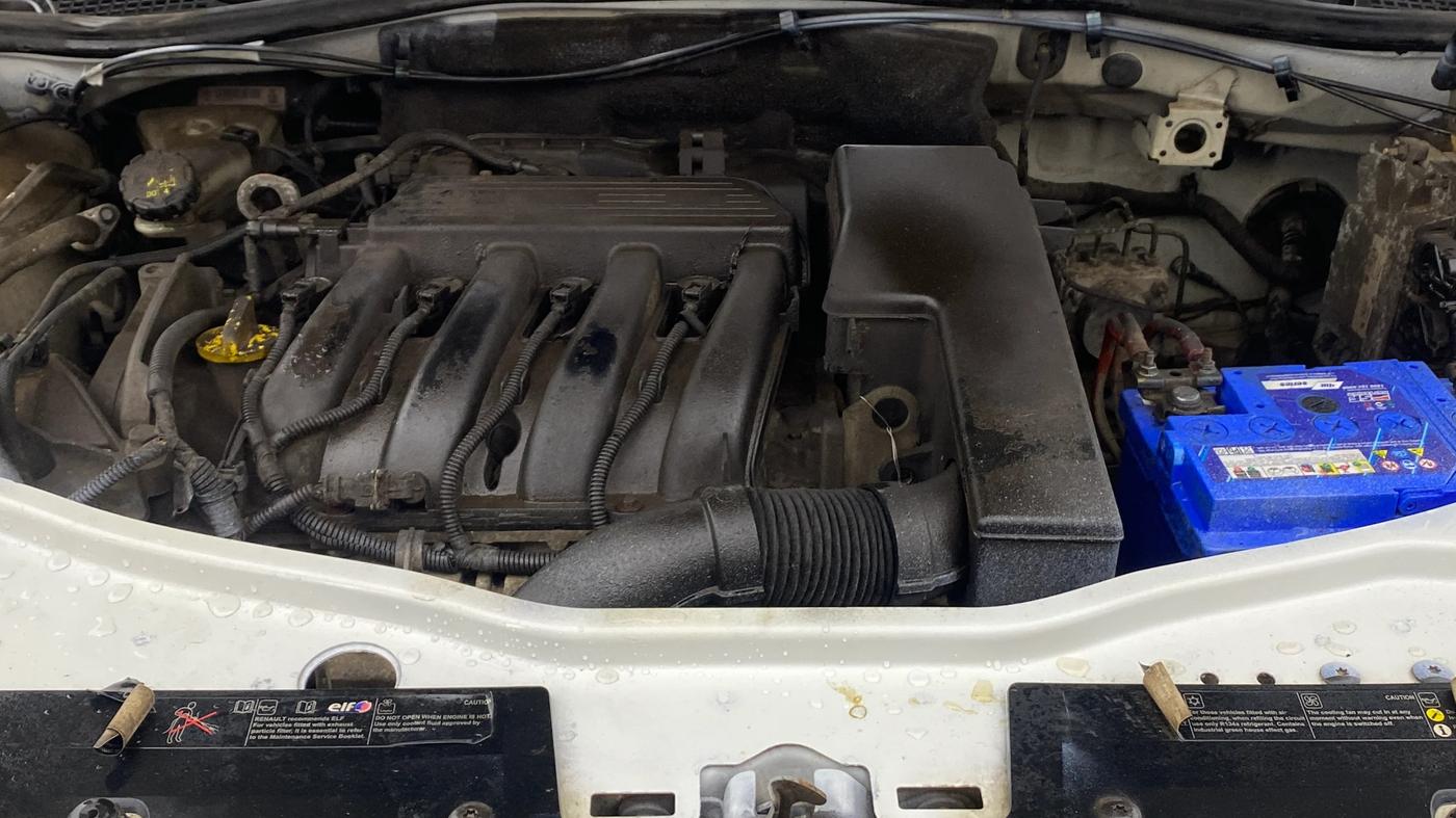 2016 Renault Duster RXE PETROL, Petrol, Manual, 25,165 km, Engine View