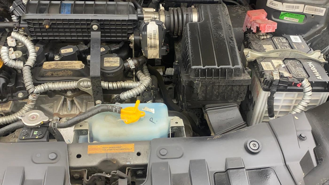 2024 Tata ALTROZ XZA Lux, Petrol, Automatic, 17,688 km, Engine View - Left