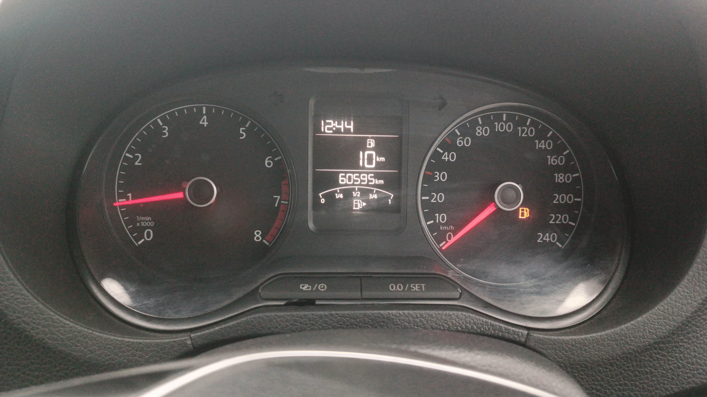 2017 Volkswagen Polo HIGHLINE1.2L, Petrol, Manual, 60,595 km, Odometer Image