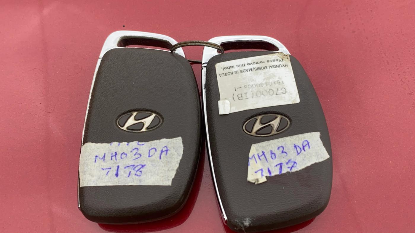 2019 Hyundai Elite i20 ASTA (O) CVT, Petrol, Automatic, 59,033 km, Key Close Up