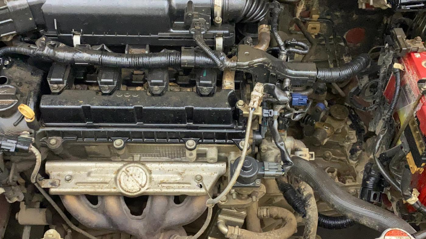 2019 Toyota Glanza G ISG, Petrol, Manual, 85,211 km, Engine View